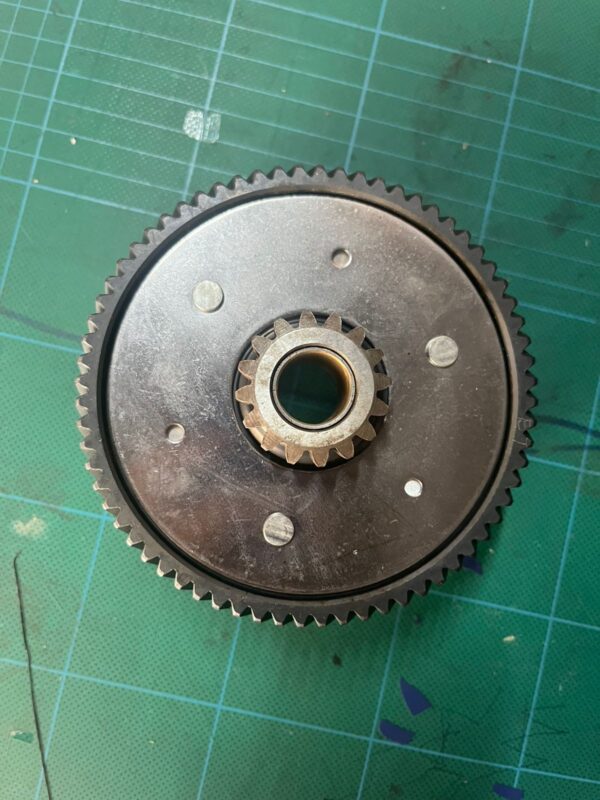 Starter clutch assembly(starter gear) Type moto: GN125,EN125,GS125